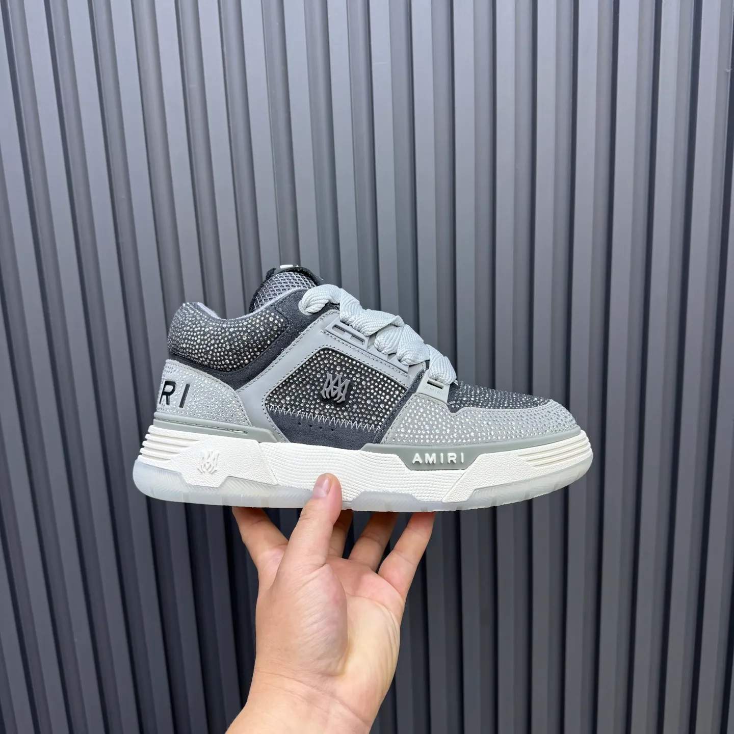 Men's shoes 💰760💰 AMIRI AMIRI fashion brand hot sale 🔥 Available all year round, couples 💑 Official website synchronization Imported fabrics 1⃣️ vs 1⃣️ replica, original factory special original sole, 35-45 (45. non-refundable)